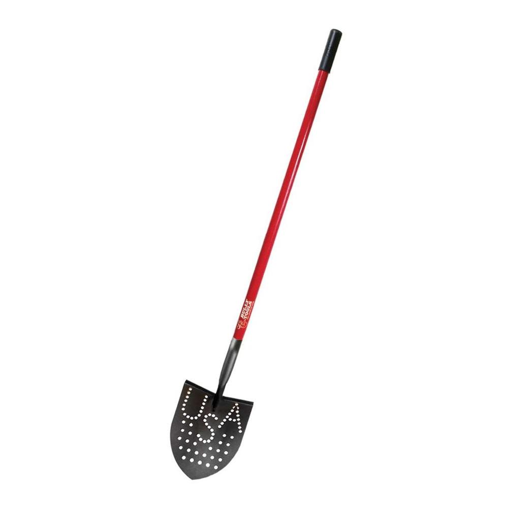 Bully Tools 14-Gauge Round Point Mud Shovel With USA Pattern And ...