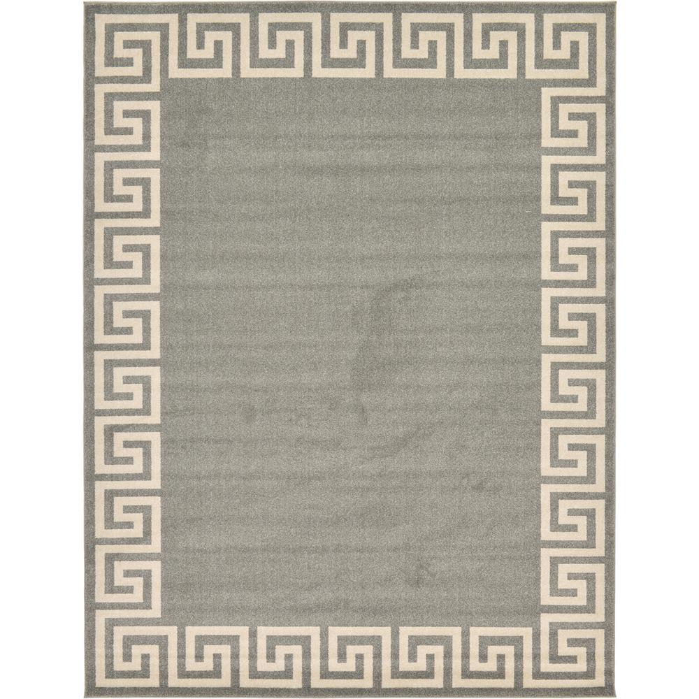Unique Loom Athens Modern Gray 9 0 X 12 Area Rug