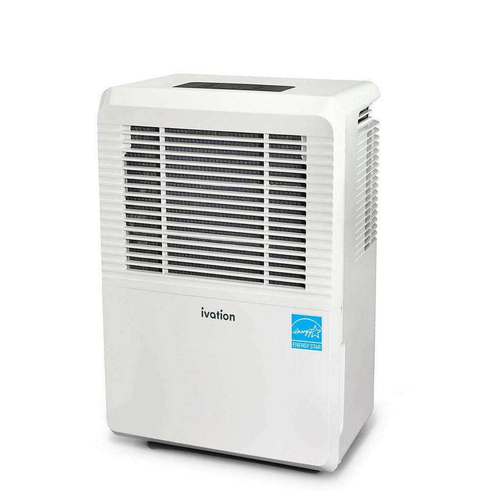 Ivation 22Pint ENERGY STAR Compressor Dehumidifier with Programmable Humidistat and Hose