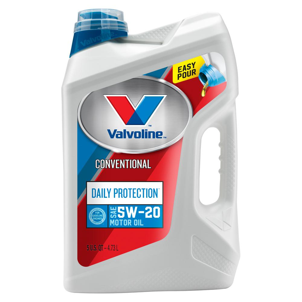 Valvoline 5 Qt. 5W20 Daily Protection Conventional Motor