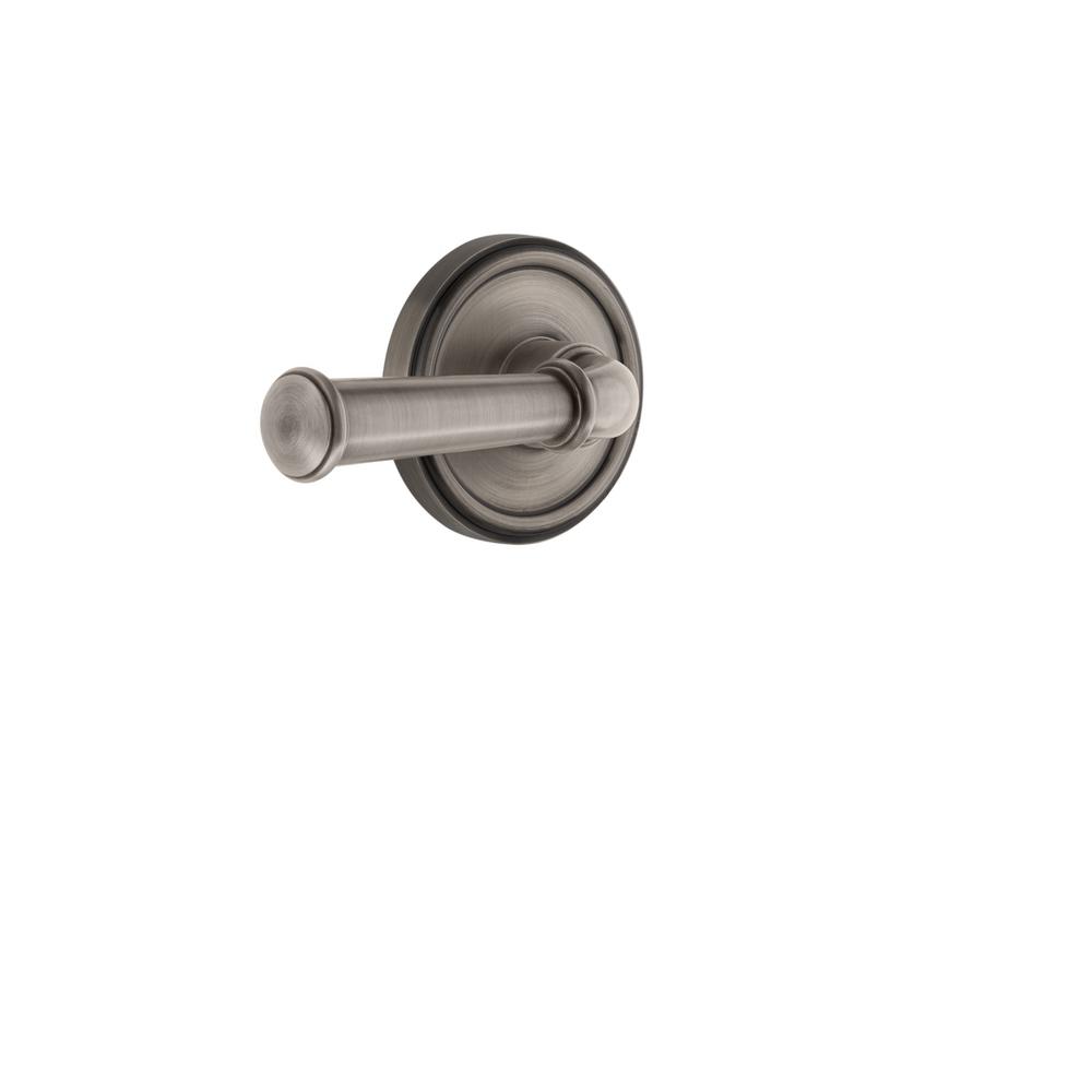 Grandeur 821874 Arc Plate Privacy with Georgetown Lever in Antique Pewter