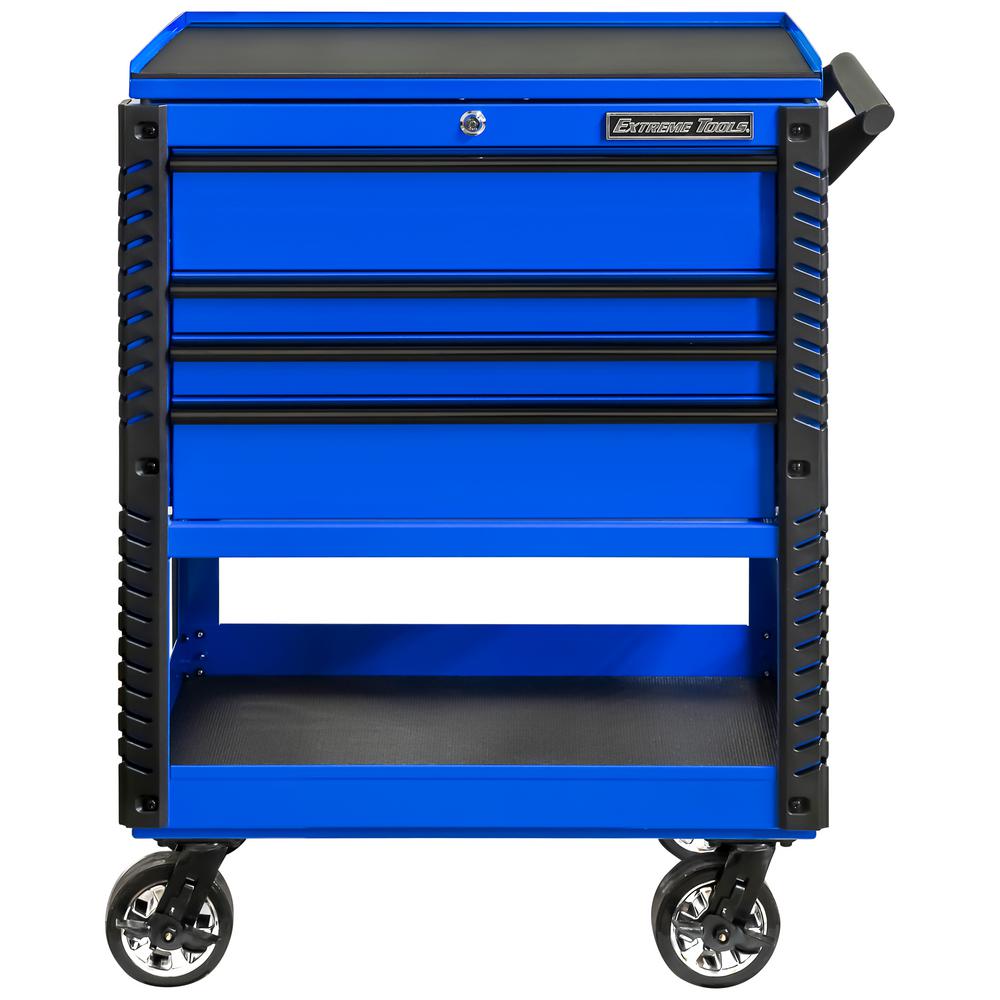 Extreme Tools Professional 33 In. Deluxe 4-Drawer Tool Utility Cart ...