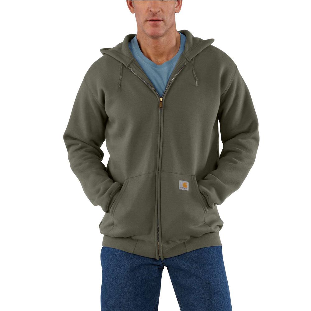 carhartt rockland zip front sweatshirt