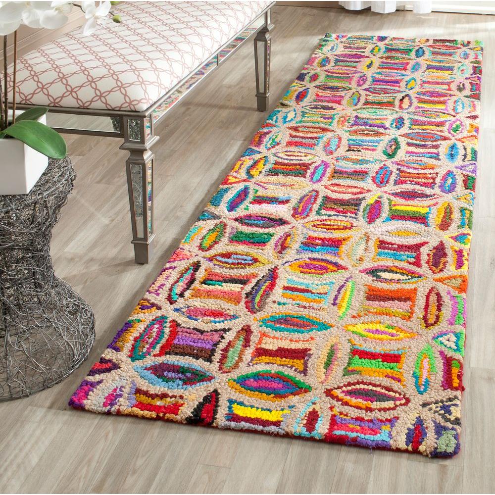 Safavieh Nantucket Multi 2 ft. 3 in. x 5 ft. Runner RugNAN441A25
