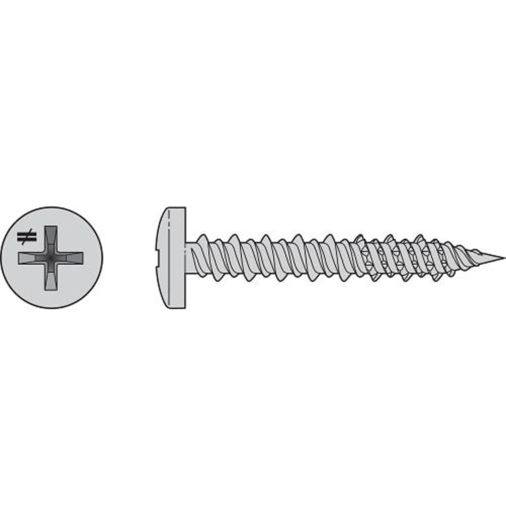 Simpson Strong Tie 12 1 In Marine Screw Pan Head 100 Pack