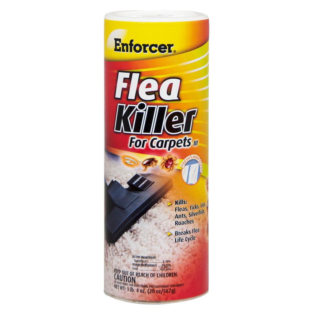Enforcer 20 Oz Carpet Flea Powder Case Of 12 Efkir203 The Home Depot