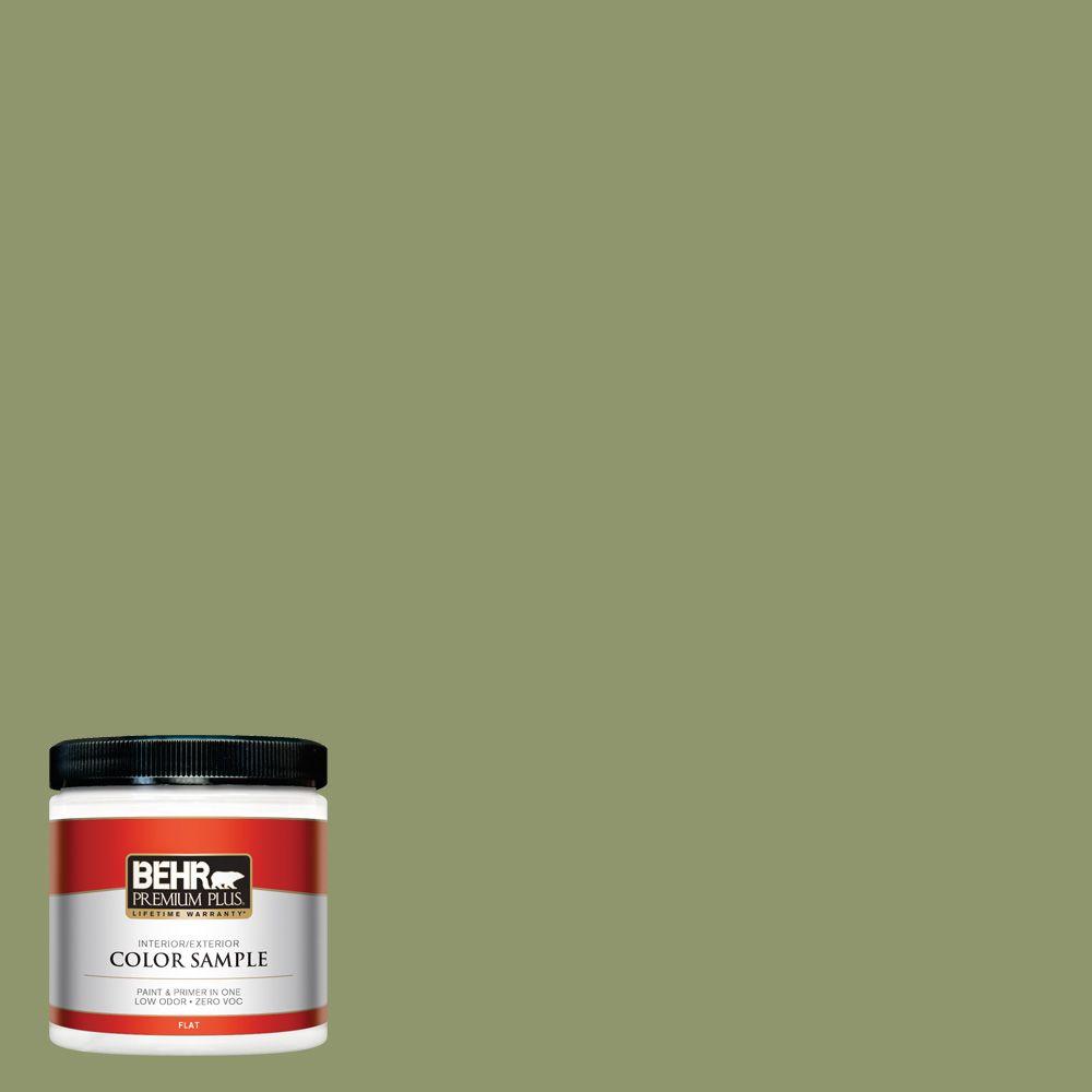 BEHR Premium Plus 8 Oz 410F 5 Boston Fern Interior Exterior Paint   Boston Fern Behr Premium Plus Paint Colors 410f 5pp 64 1000 