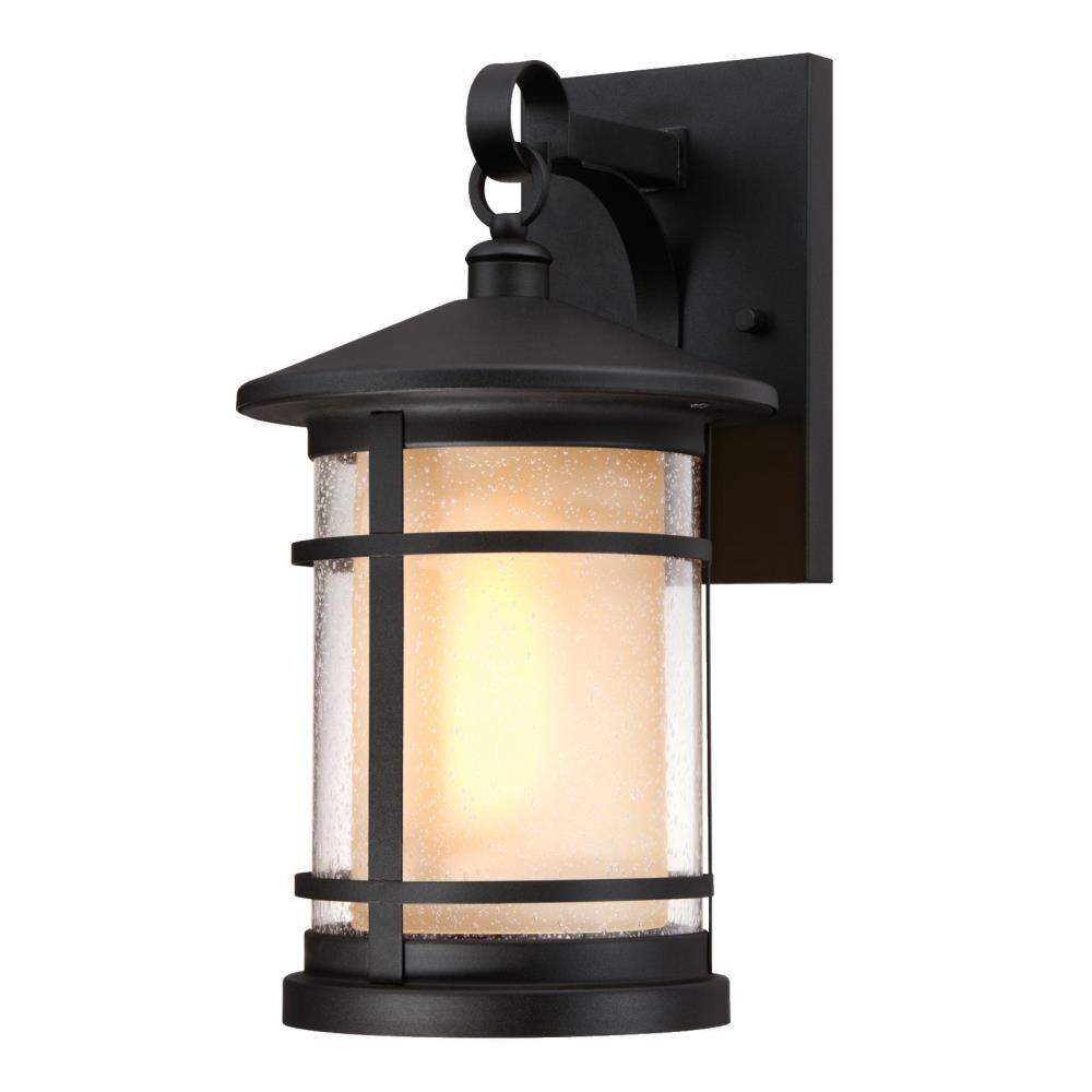 Westinghouse Albright Textured Black 1 Light Outdoor Wall Lantern Sconce Westinghouse Albright Textured Black 1 Light Outdoor Wall Lantern Sconce