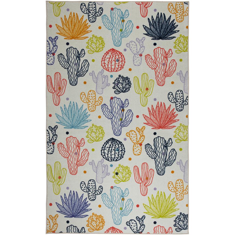 Mohawk Home Cactus Field Multi 3 ft. x 5 ft. Theme Area Rug070401