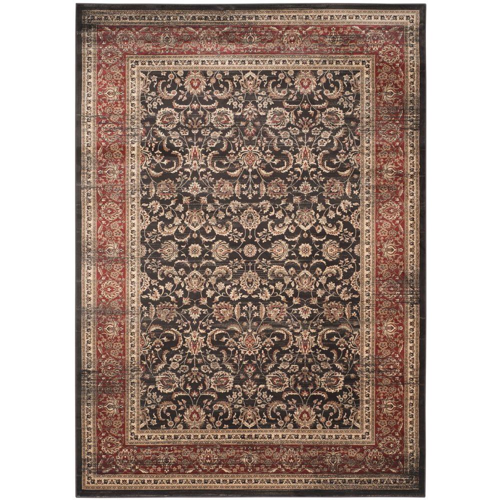 Safavieh Vintage Black/Rust 8 ft. x 11 ft. Area Rug-VTG571C-8 - The ...