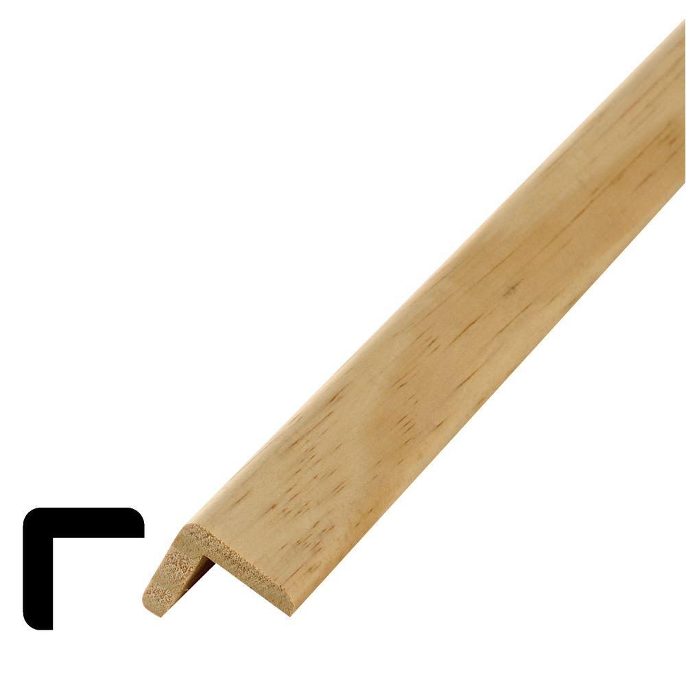 Alexandria Moulding WM 204 15/16 in. x 15/16 in. Pine