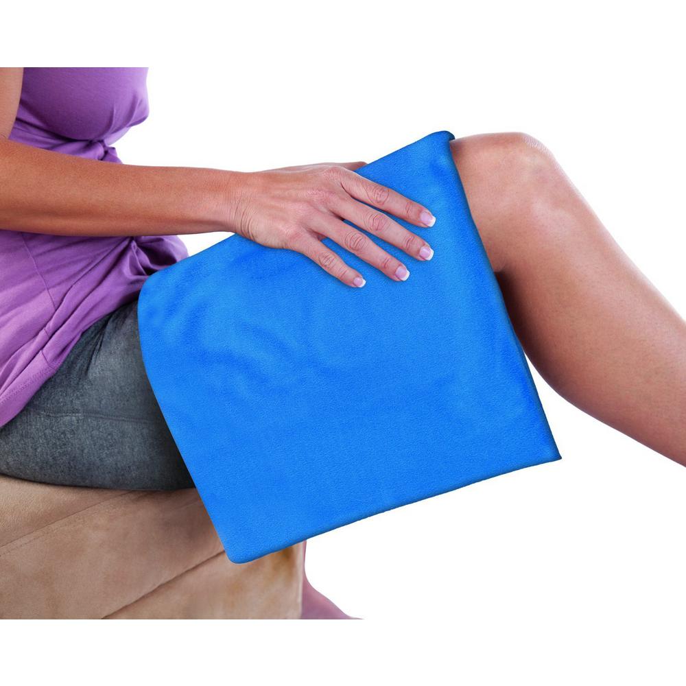 Sunbeam King Size Heating Pad Blue 000722810000 The Home Depot