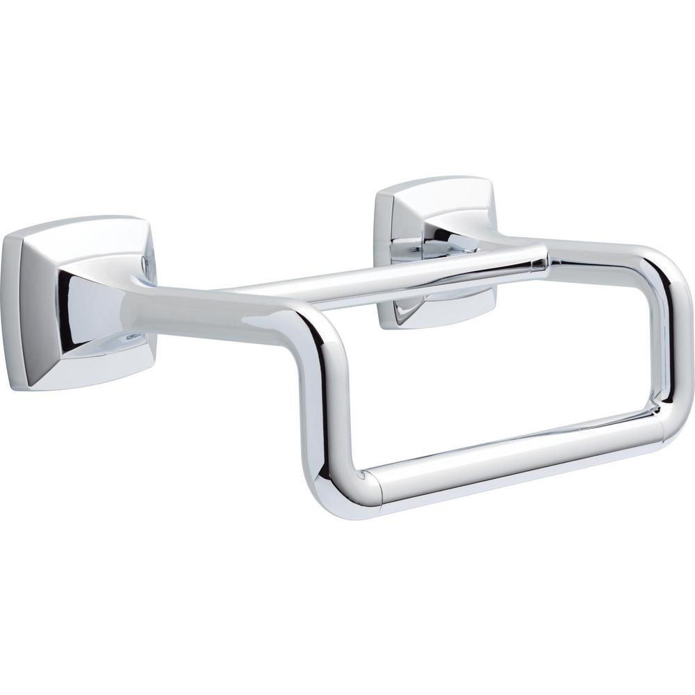 Delta Portwood 6 in. Double Hand Towel Bar in Chrome