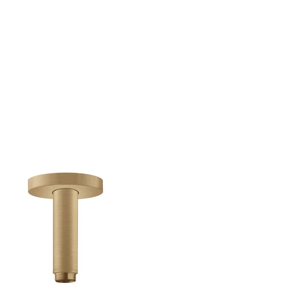 Hansgrohe 1/2 in. x 4 in. Brass Extension Pipe in Brushed Bronze