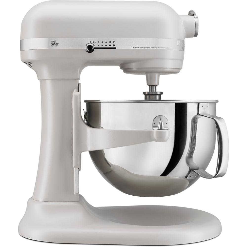 Kitchenaid Professional 600 Series 6 Qt Bowl Lift Stand Mixer With Pouring Shield In Milkshake 9623