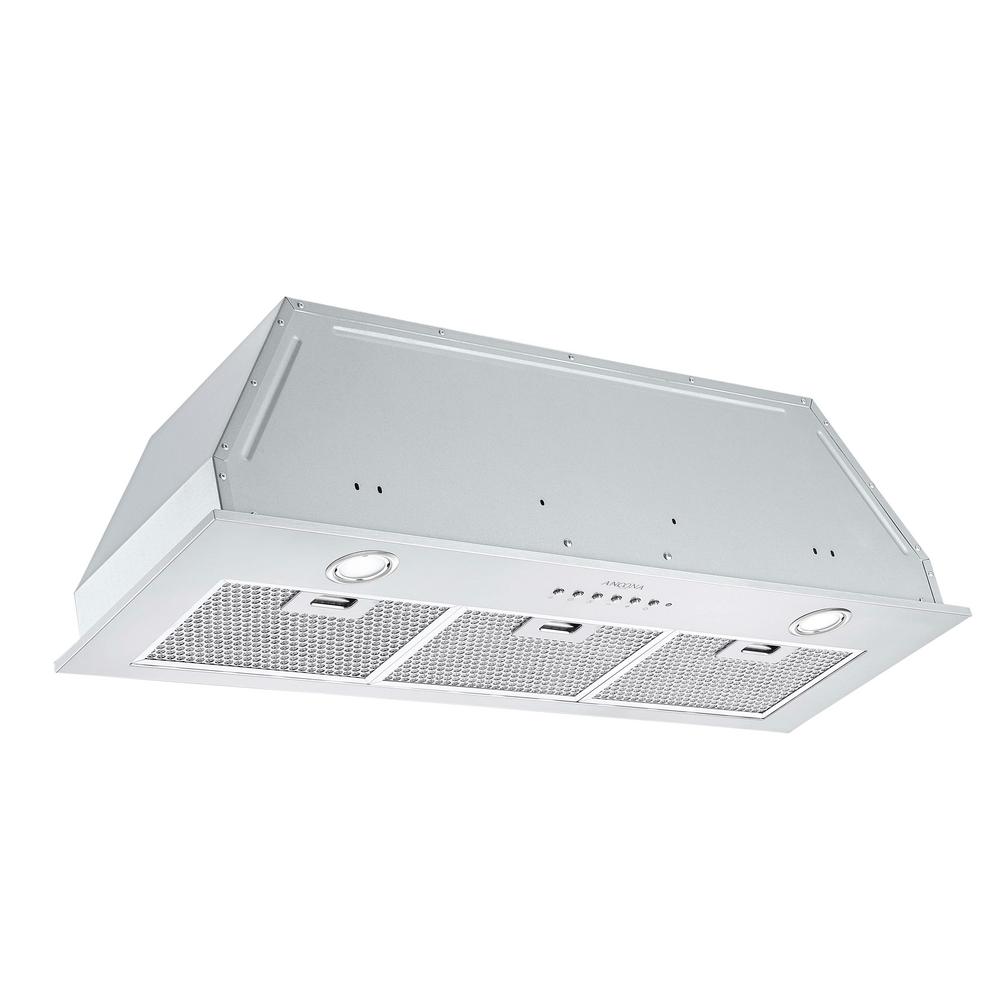 ducted range hood insert