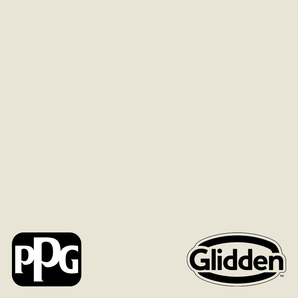 Glidden Essentials 5 Gal Ppg1024 1 Off White Semi Gloss Interior Paint