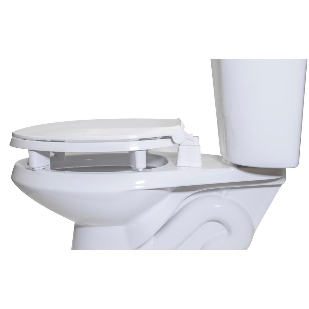 CENTOCO ADA Compliant 3 in. Raised Elongated Closed Front with Cover