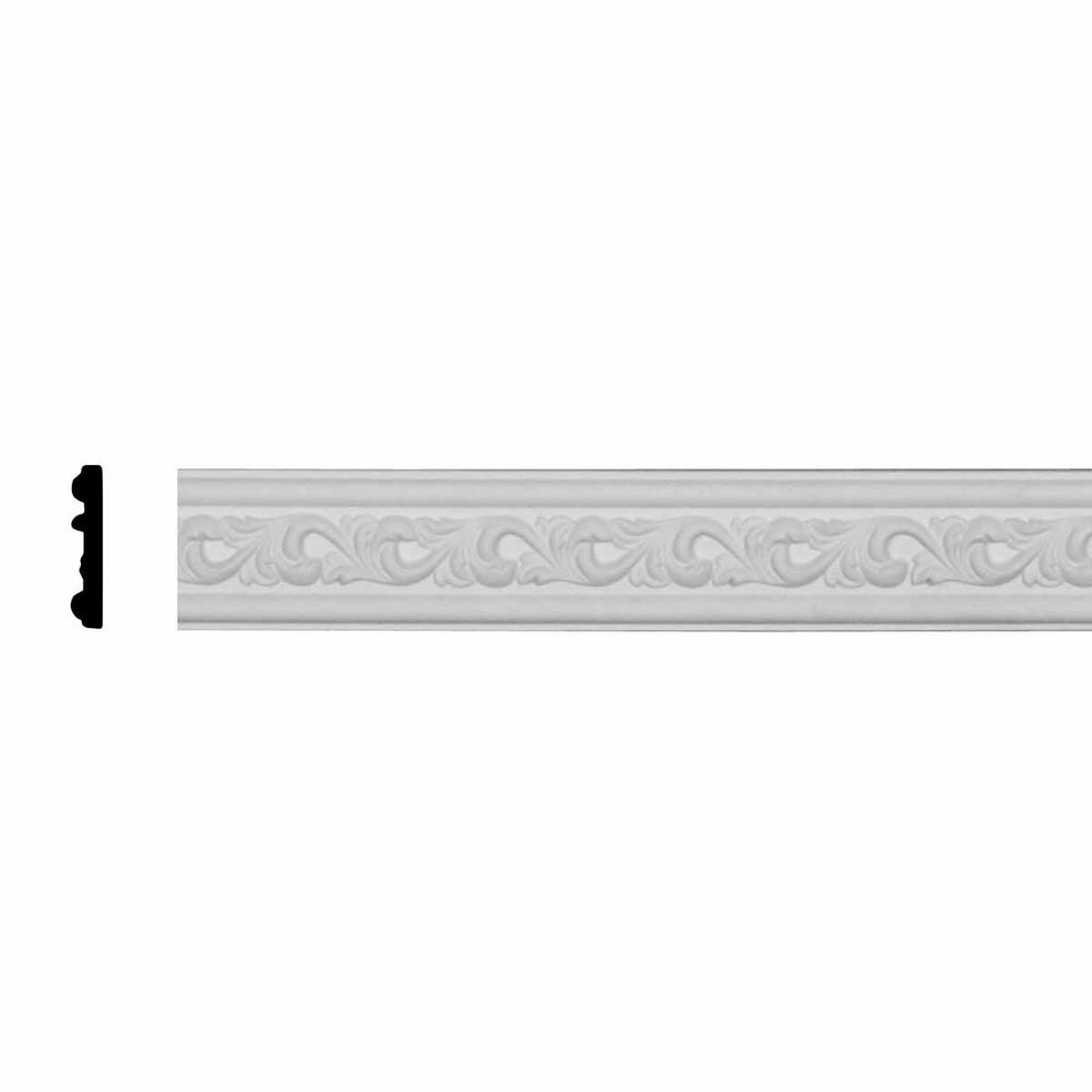 Ekena Millwork 3 8 In X 2 94 1 Polyurethane Tristan Ekena Millwork 3 8 In X 2 94 1 Polyurethane Tristan Chair Rail Moulding Cha02x00tn The Home Depot