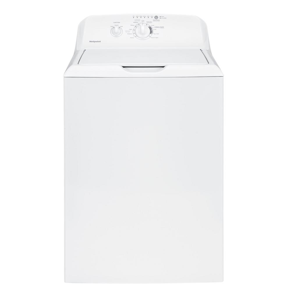 Hotpoint 3.8 cu. ft. DOE Top Load Washer in White-HTW200ASKWW - The ...