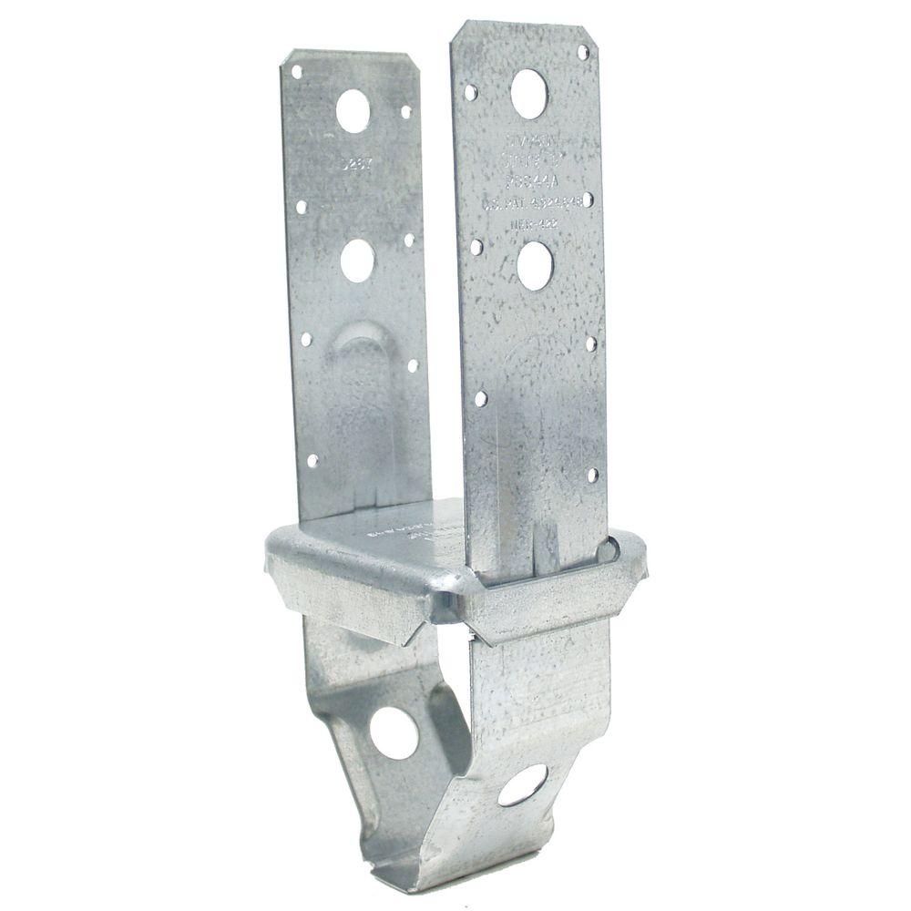 Simpson Strong-tie Galvanized Standoff Post Base-pbs44a - The Home Depot