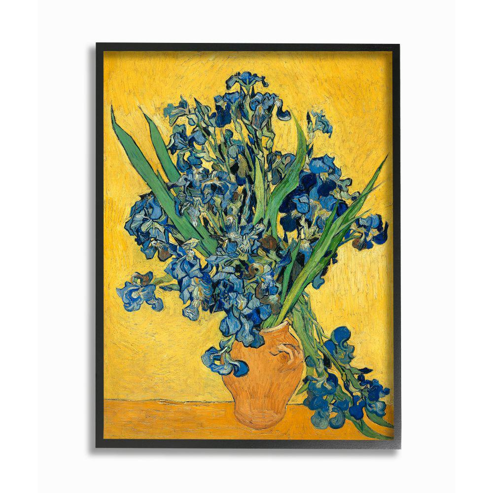 The Stupell Home Decor Collection 11 In X 14 In Van Gogh Irises