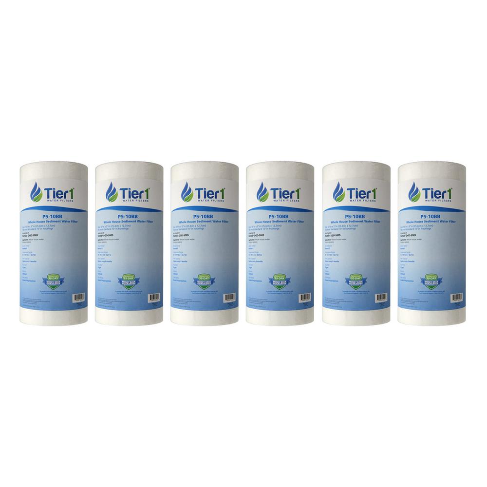 Pentek P5 5 Micron 10 x 2.5 Inch Whole House Sediment Water Filter 30 Pack