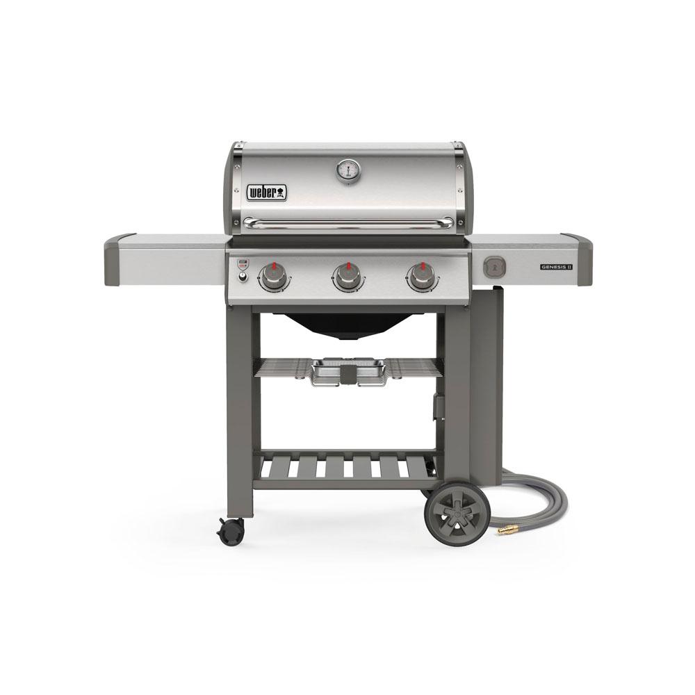 Weber Genesis S 310 >> Weber Genesis II S-310 3-Burner Natural Gas Grill in Stainless Steel with Built-In Thermometer ... Weber Genesis S 310 >> Weber Genesis II S-310 3-Burner Natural Gas Grill in Stainless Steel with Built-In Thermometer ...
