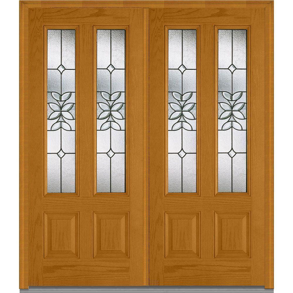 MMI Door 74 in. x 81.75 in. Cadence Decorative Glass 2 MMI Door 74 in. x 81.75 in. Cadence Decorative Glass 2