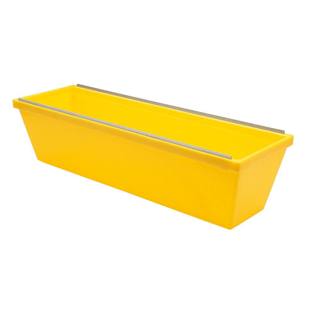 ToolPro 12 in. Heavy Duty Textured Yellow Plastic Mud PanTP03060 The