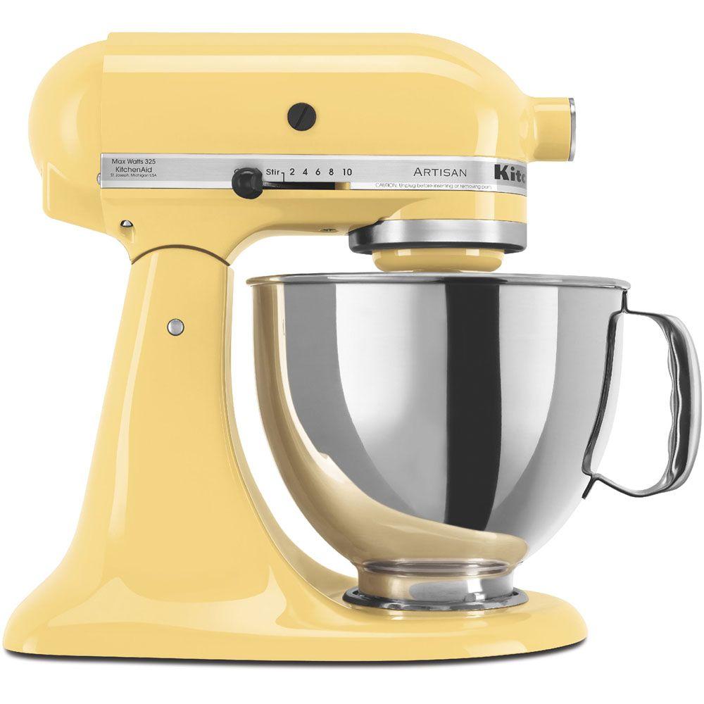 KitchenAid Artisan 5 Qt. Majestic Yellow Stand MixerKSM150PSMY The