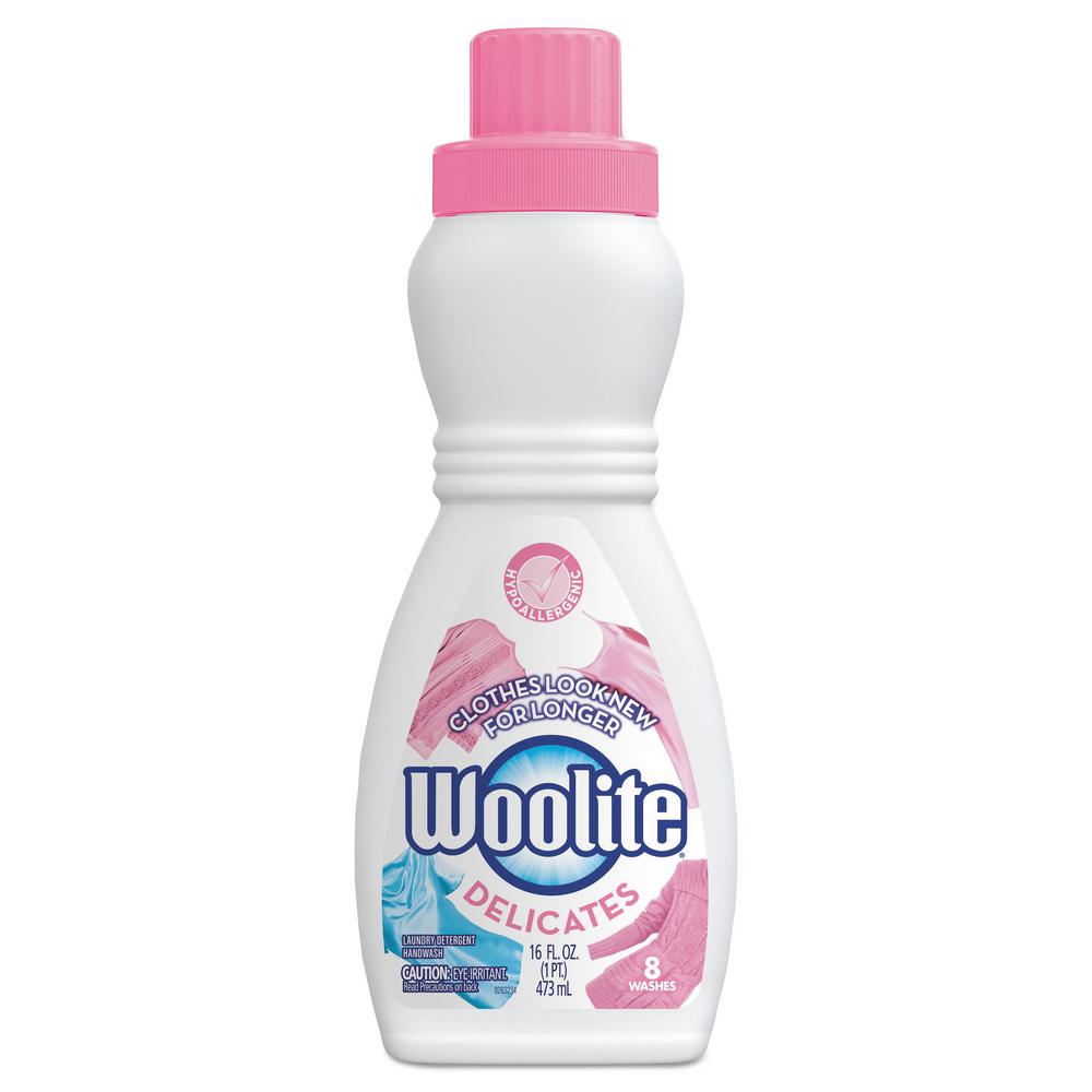 Woolite 16 oz. Delicates Liquid Laundry Detergent Handwash Bottle, (12