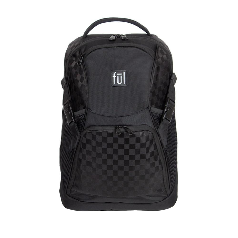 Ful Marlon 19 in. Black Laptop Backpack