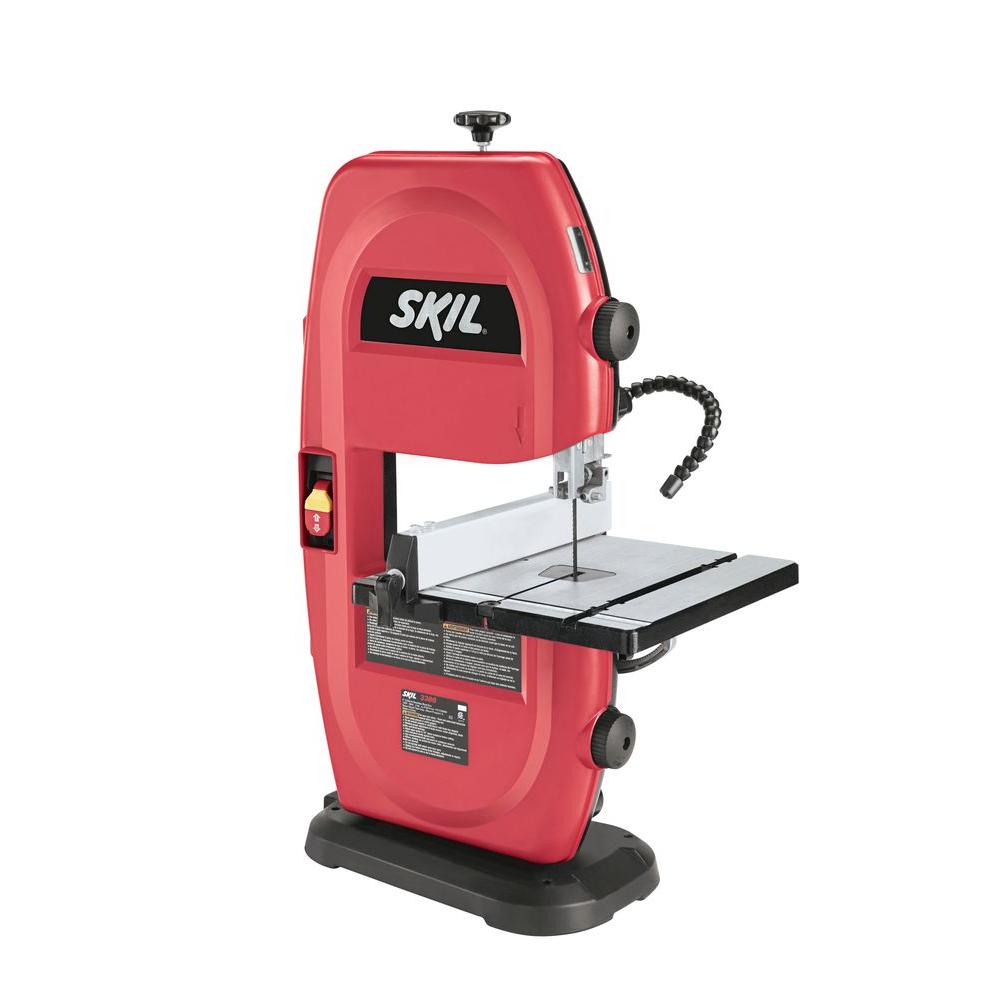 Skil 2.5 Amp Corded Electric 9 in. Portable Band Saw with Built-In