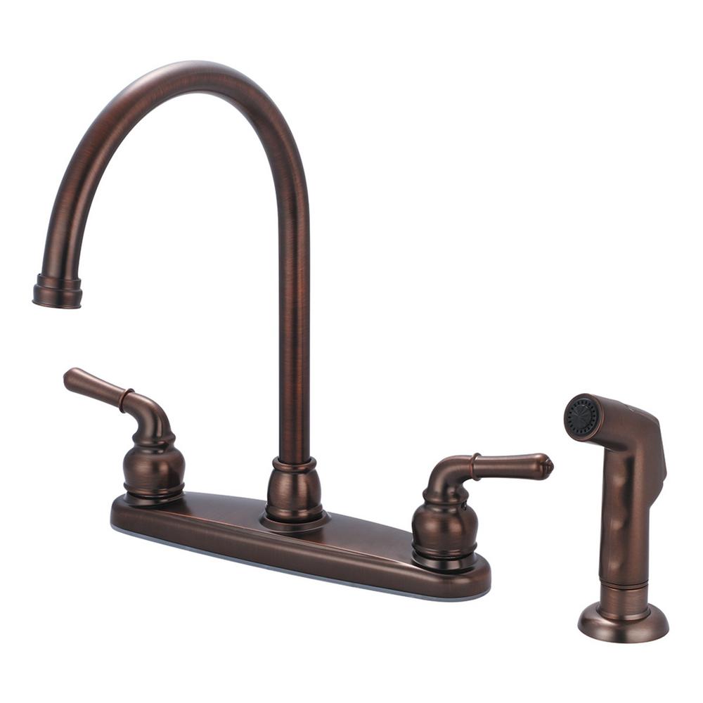 Olympia Faucets Accent 2 Handle Standard Kitchen Faucet With