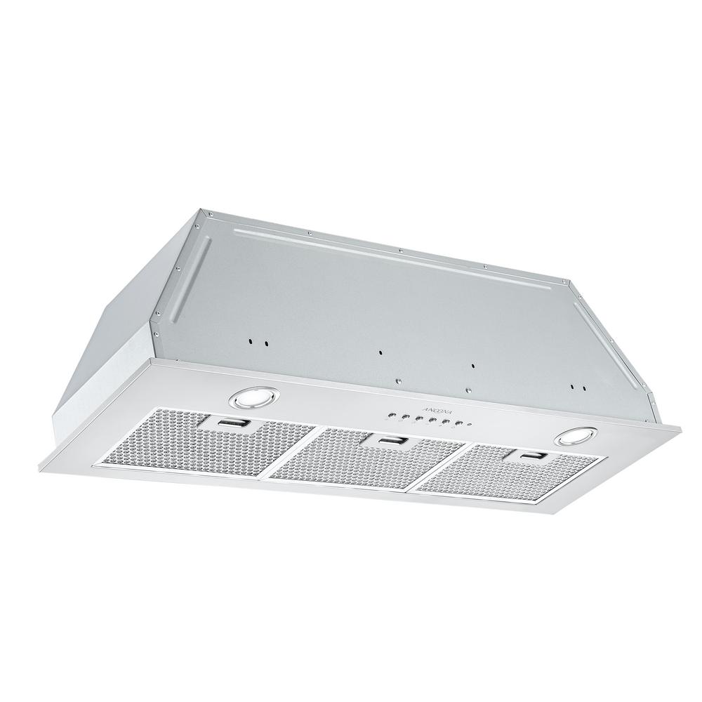 Ancona BN636 36 in. 620 CFM Ducted BuiltIn Range Hood with LED in Stainless SteelAN1324 The