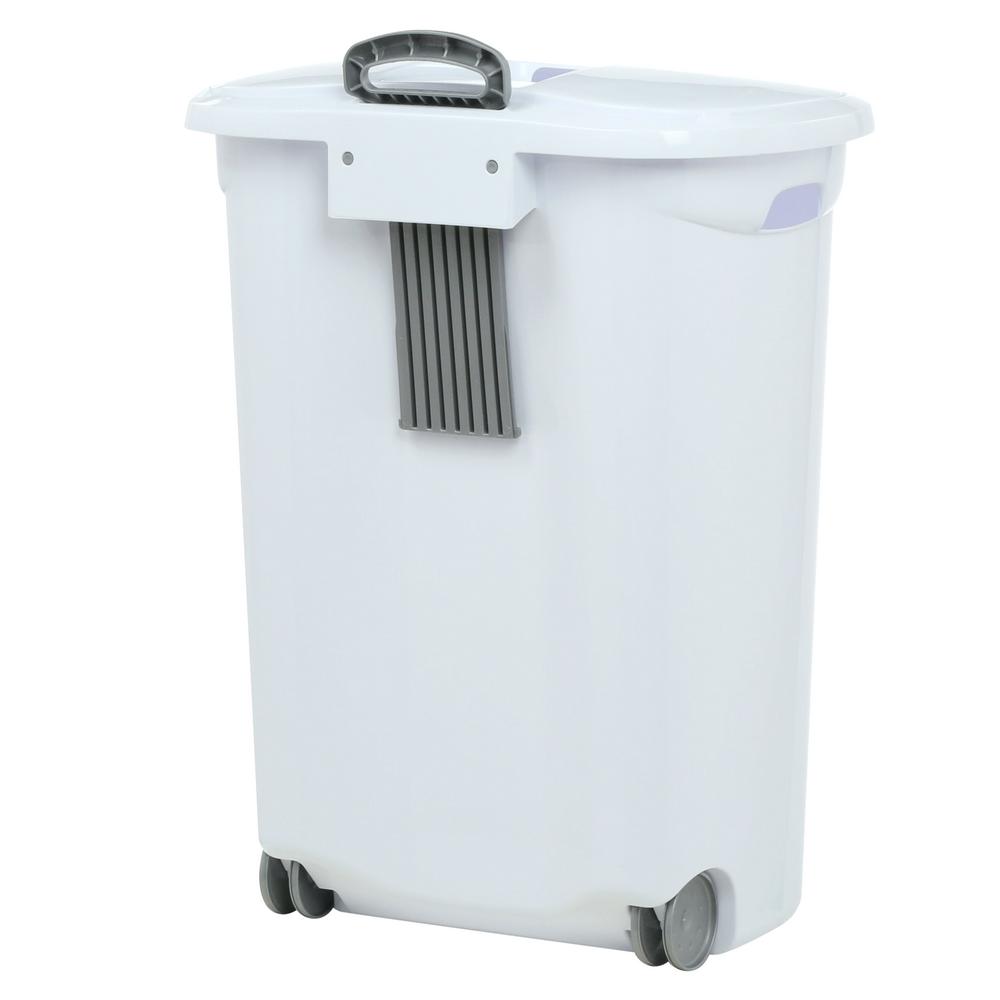 laundry basket with wheels and lid