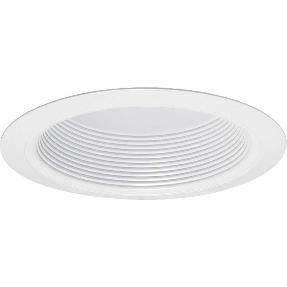 Juno Contractor Select 6 in. White Recessed Baffle Trim with Torsion ...