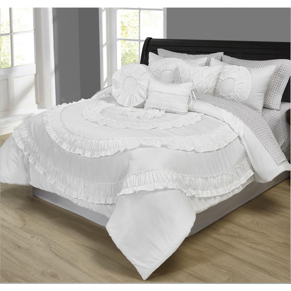 Tufted Comforters Comforter Sets Bedding Bath The Home Depot
