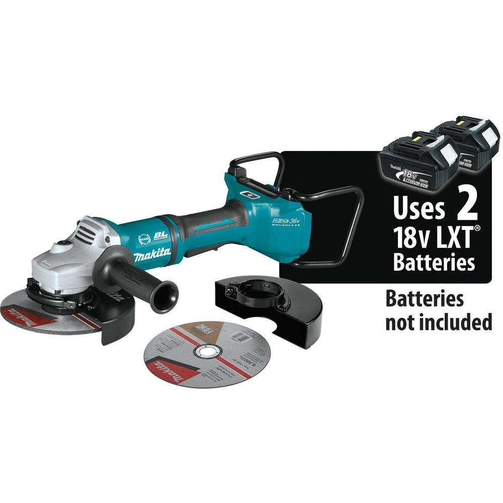Makita 18-Volt LXT Lithium-Ion Teal Cordless Cut-Off/Angle Grinder Ne Tool-Only