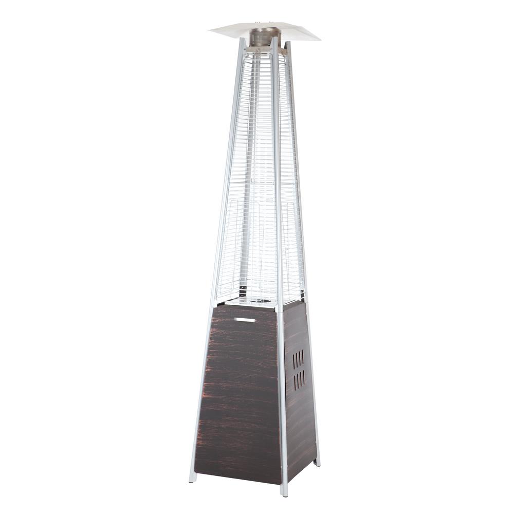 Fire Sense 40 000 Btu Coronado Brushed Bronze Pyramid Flame Gas Patio Heater 62263 The Home Depot - Patio Heater 40000 Btu Fire Sense 40 000 Btu Coronado Brushed Bronze Pyramid Flame Gas Patio Heater 62263 The Home Depot - Patio Heater 40000 Btu