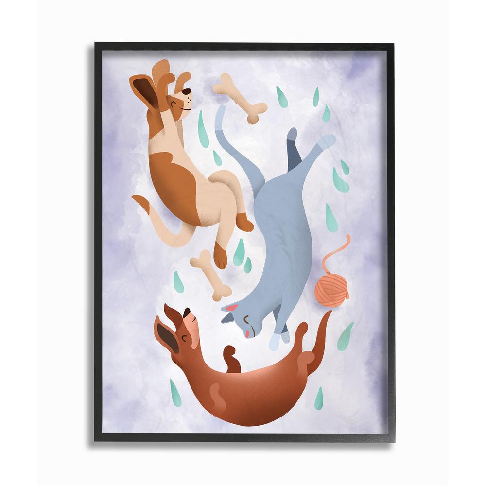 The Stupell Home Decor Collection 16 In X 20 In Vintage Rabbit Man Portrait By Coco De Paris Framed Wall Art Cdp 119 Fr 16x20 The Home Depot