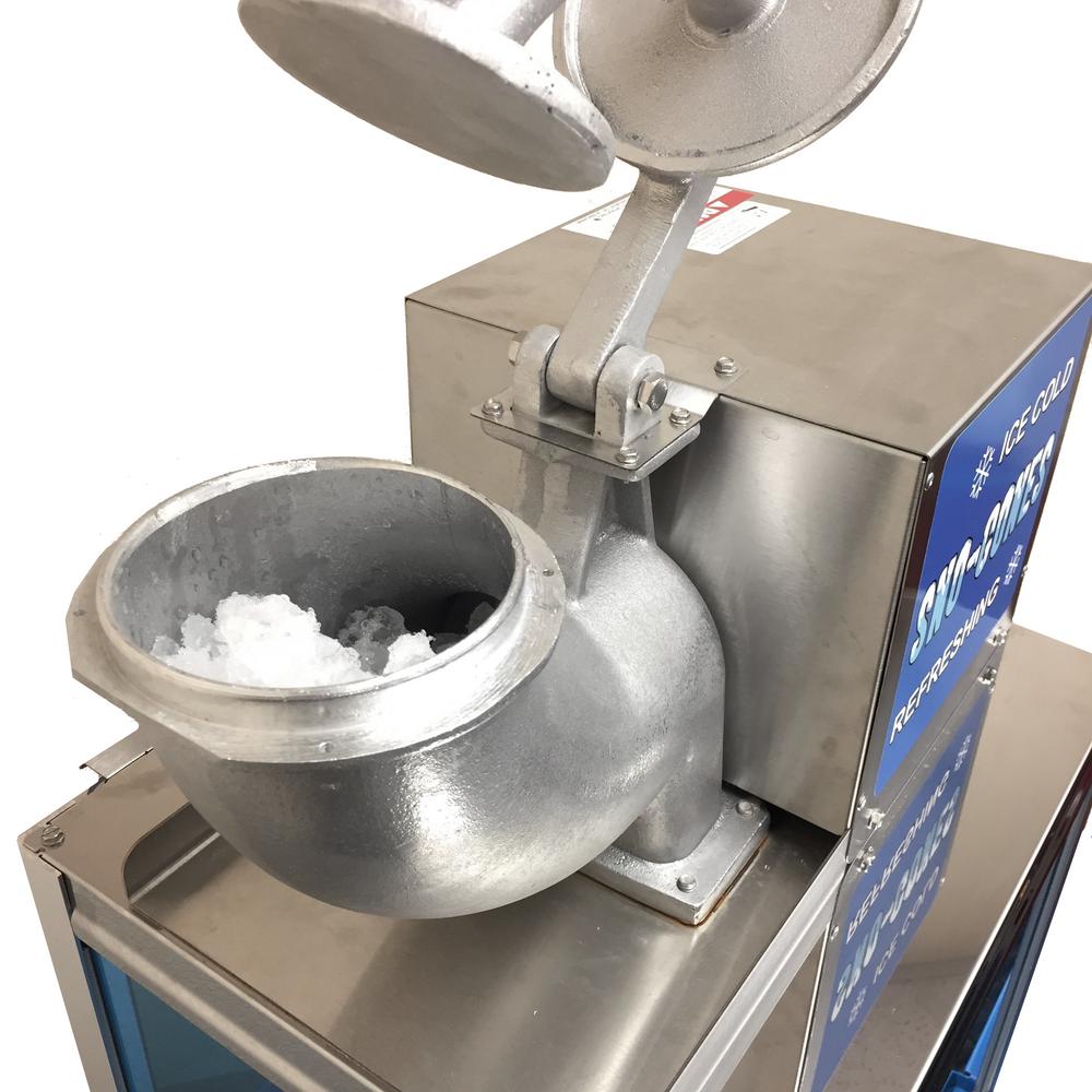 Paragon Arctic Blast 8000 oz. Blue Stainless Steel Countertop Snow Cone
