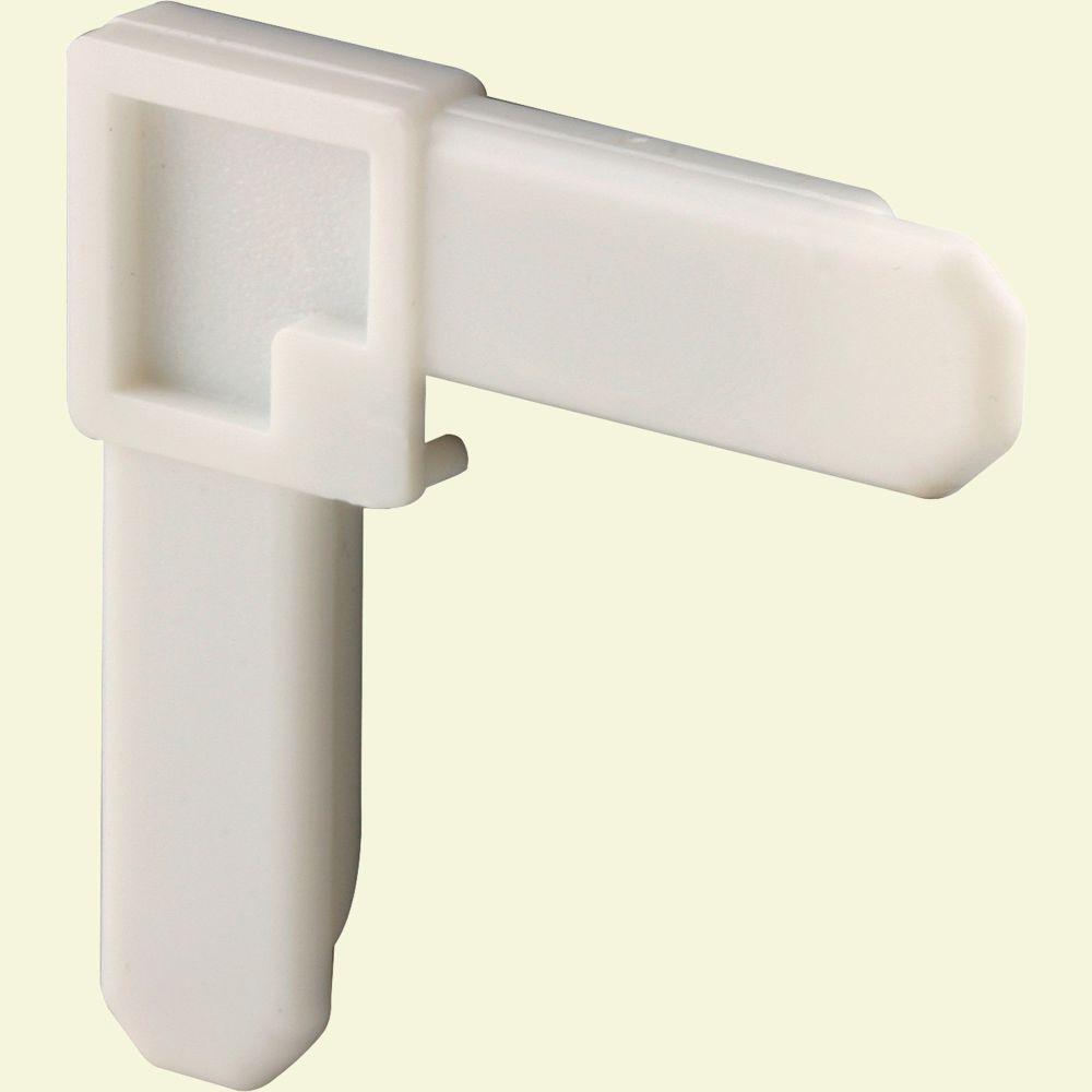 Prime Line 7 16 In X 3 4 White Plastic Screen Frame Corner Pl White Plastic Screen Frame Corner