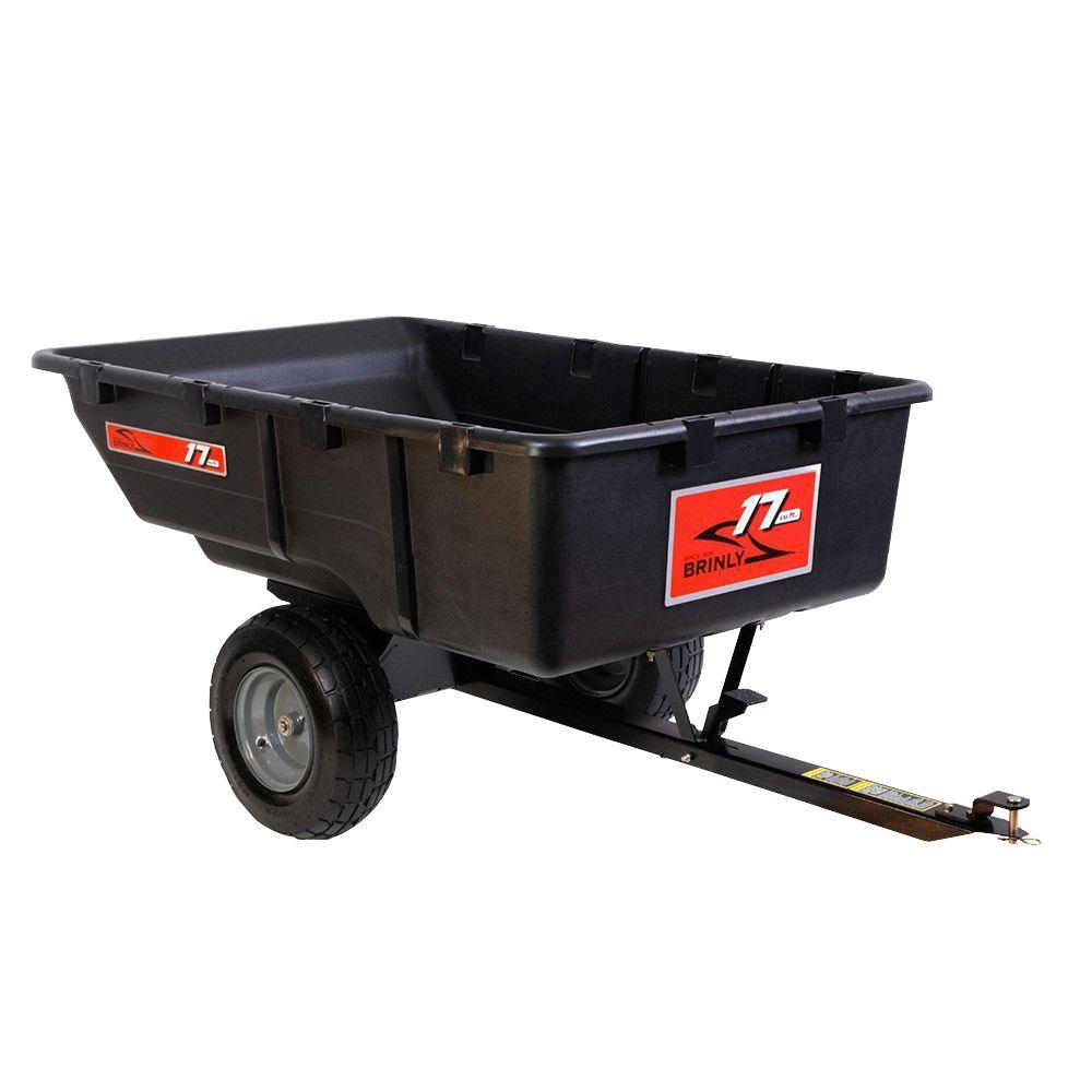 Brinly Hardy 17 Cu Ft 850 Lb Tow Behind Poly Utility Cart Pct