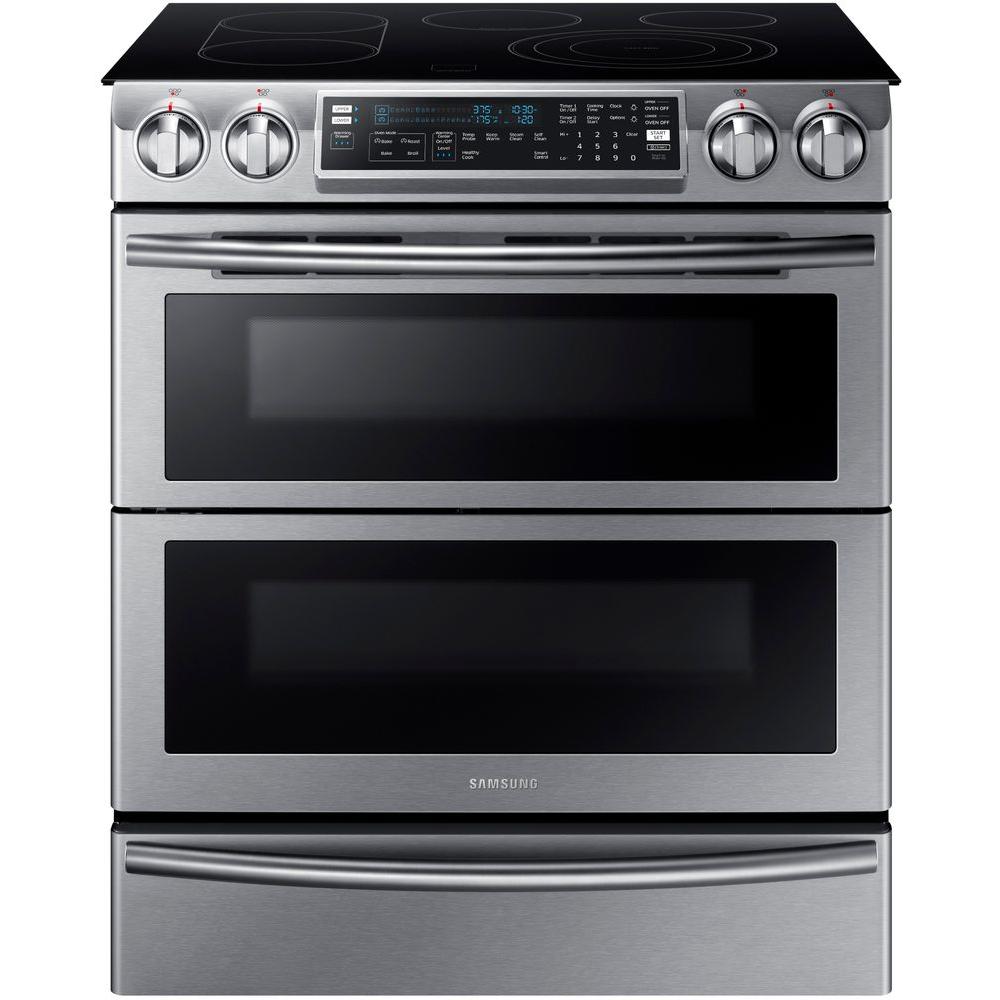 Best Dual Fan Convection Oven At Jennifer Shepard Blog   Stainless Samsung Double Oven Electric Ranges Ne58k9850ws 64 1000 