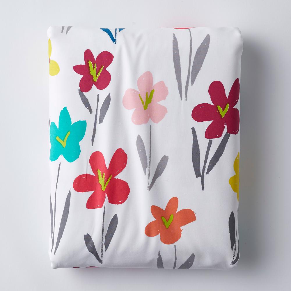 The Company Store Meadow Flowers Multicolored Floral 200-Thread Count