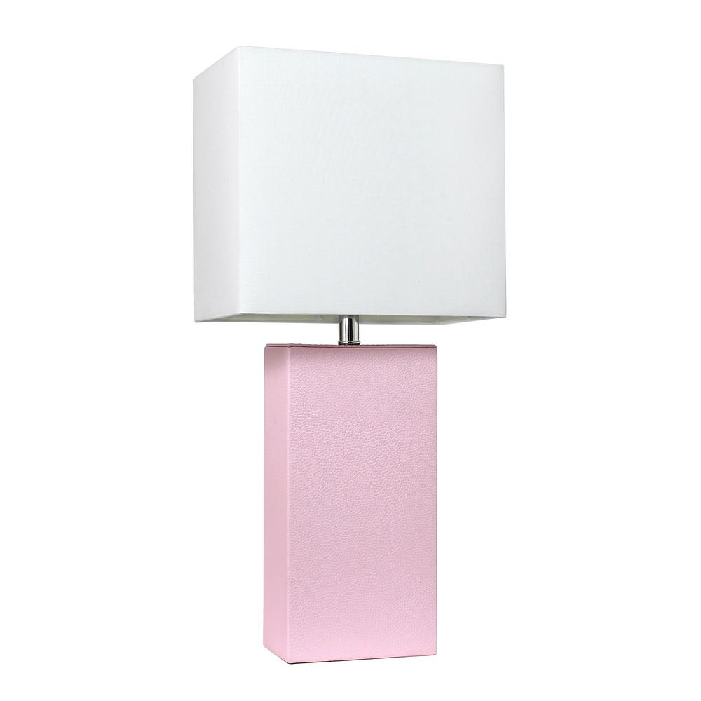 blush pink table lamp
