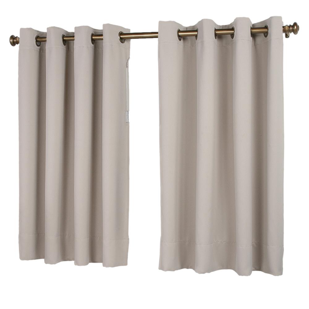 Ricardo Trading Ultimate Blackout 56 In W X 36 L Polyester Short Length Panel Putty Ricardo Trading Ultimate Blackout 56 In W X 36 L Polyester Short Length Panel Putty