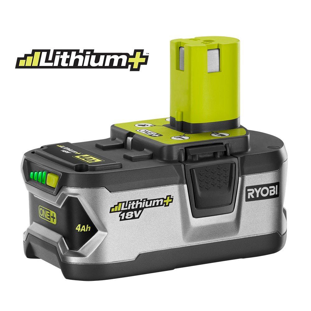 UPC 033287155743 product image for RYOBI 18-Volt ONE+ Lithium-Ion 4.0 Ah LITHIUM+ High Capacity Battery Pack | upcitemdb.com